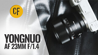 Yongnuo 23mm f/1.4 S DA DSM WL Pro (APS-C) lens review