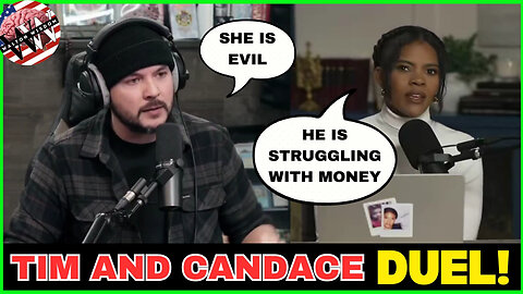 Tim Pool EXPLODES On Candace Owens! Is He Right?