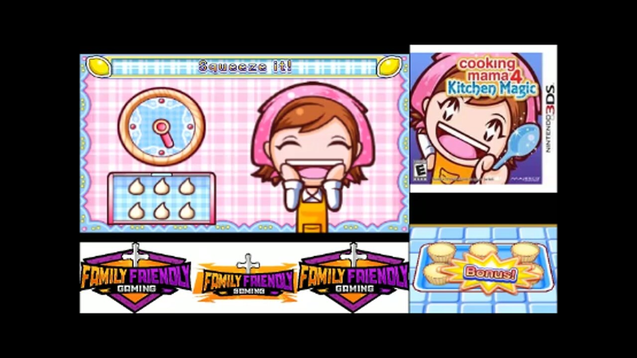 Cooking Mama 4 Kitchen Magic Gourmet Cupcake