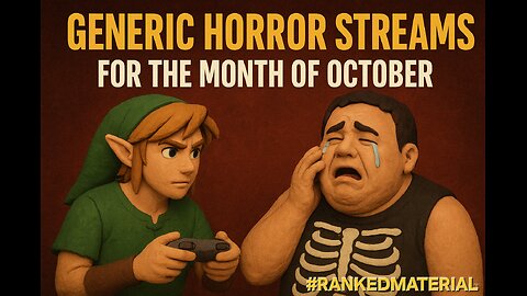 GENERIC HORROR STREAMS FOR THE MONTH OF OCTOBER