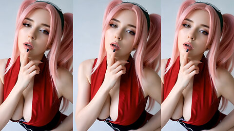 SEXY SLIM REDHEAD SEDUCES IN FRONT OF THE CAMERA