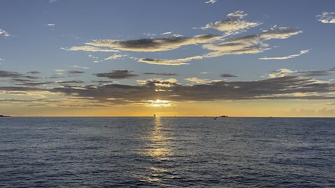 Sunset at Fort De Soto FL September 27 2025
