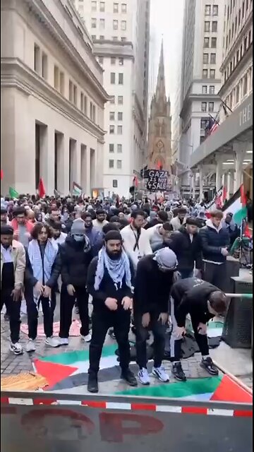 This is the New New York. Right in front of Trump Tower. Good luck America... WKAE THE FUDGE UP!!!