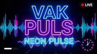 Live – Neon Pulse | 24/7 Techno Beats & Electronic Energy Stream | VAK Puls