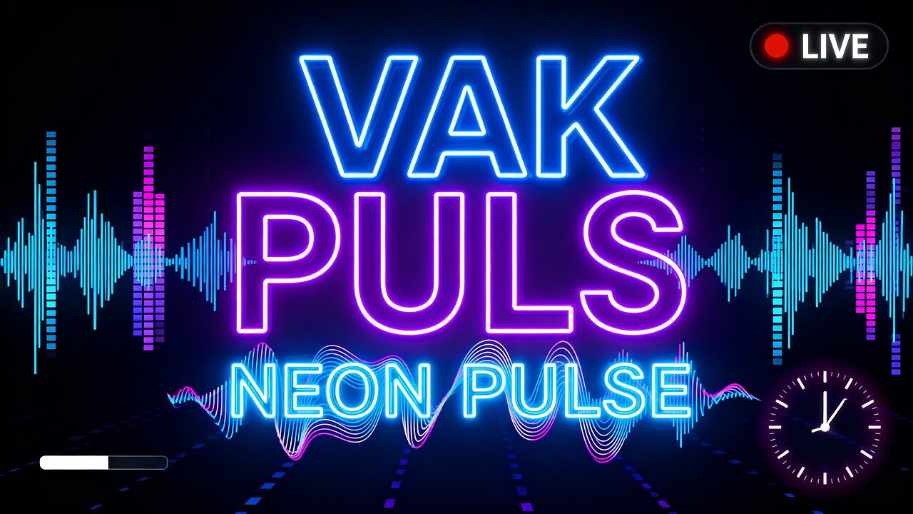 Live – Neon Pulse | 24/7 Techno Beats & Electronic Energy Stream | VAK Puls