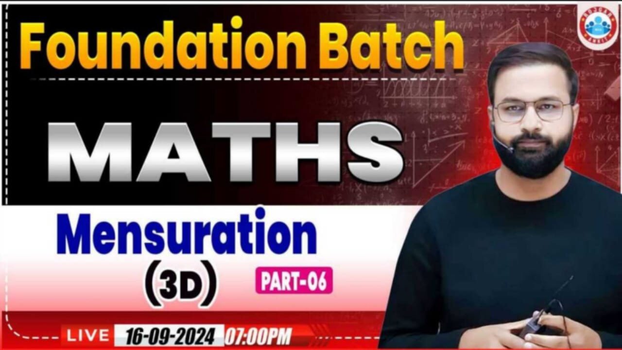 MATH CLASS, MENSURETION 3D CLASS #6