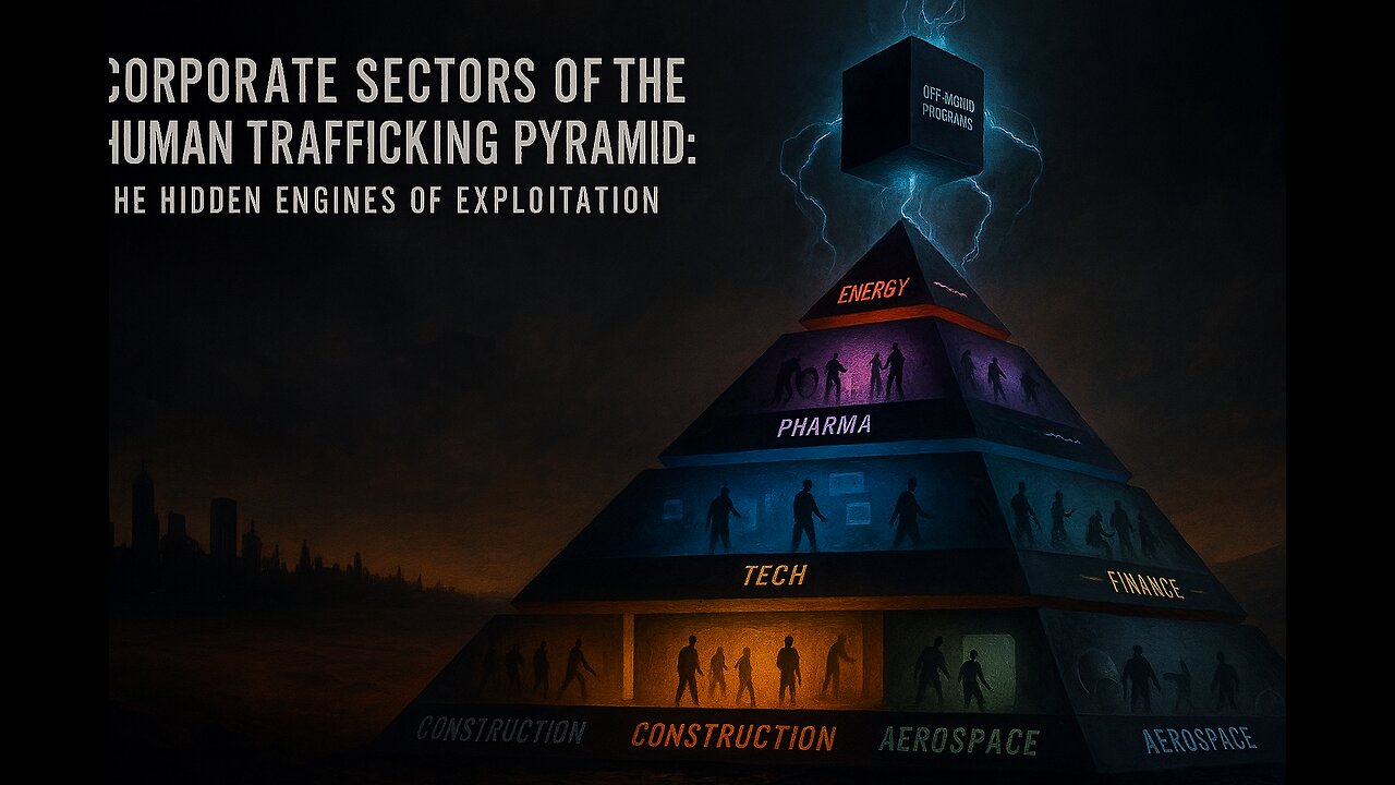 Corporate Sectors in the Human Trafficking Pyramid: The Hidden Engines of Exploitation