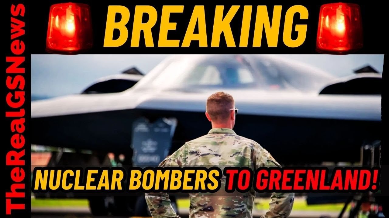 🚨 SOMETHING BIG GOING DOWN RIGHT NOW!! 🚨 NUCLEAR BOMBERS TO GREENLAND!