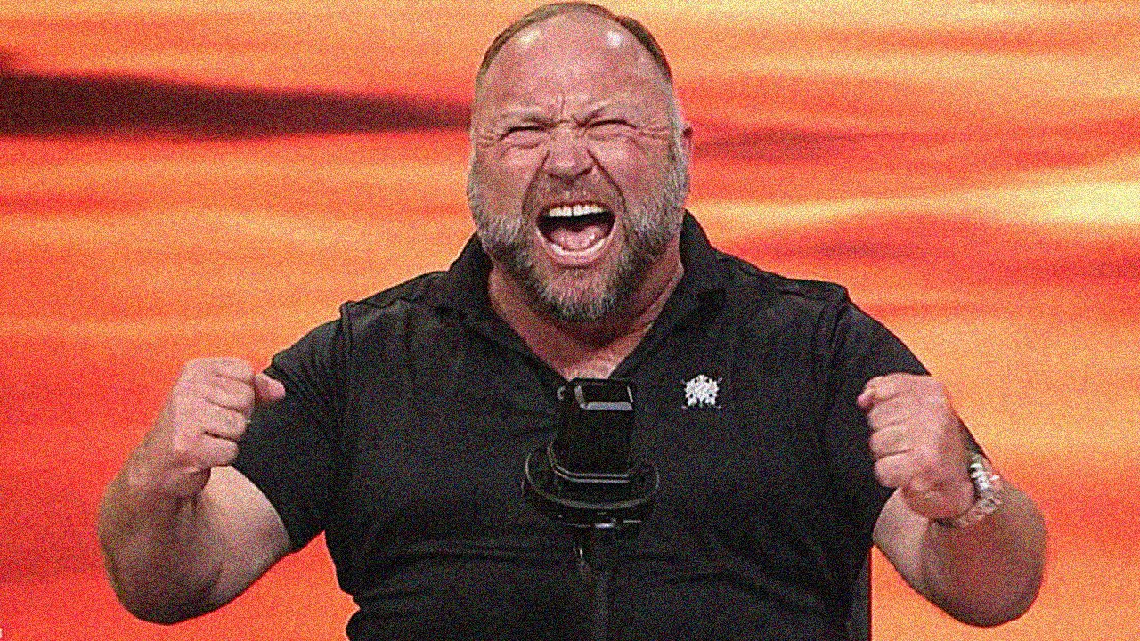 Alex Jones Is Fired UP