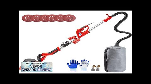 VEVOR Drywall Sander 850W Electric Drywall Sander Foldable Sheetrock Sander with Telescope Review