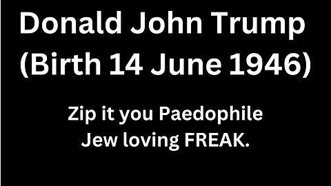 Donald John Trump (Birth 14 June 1946)