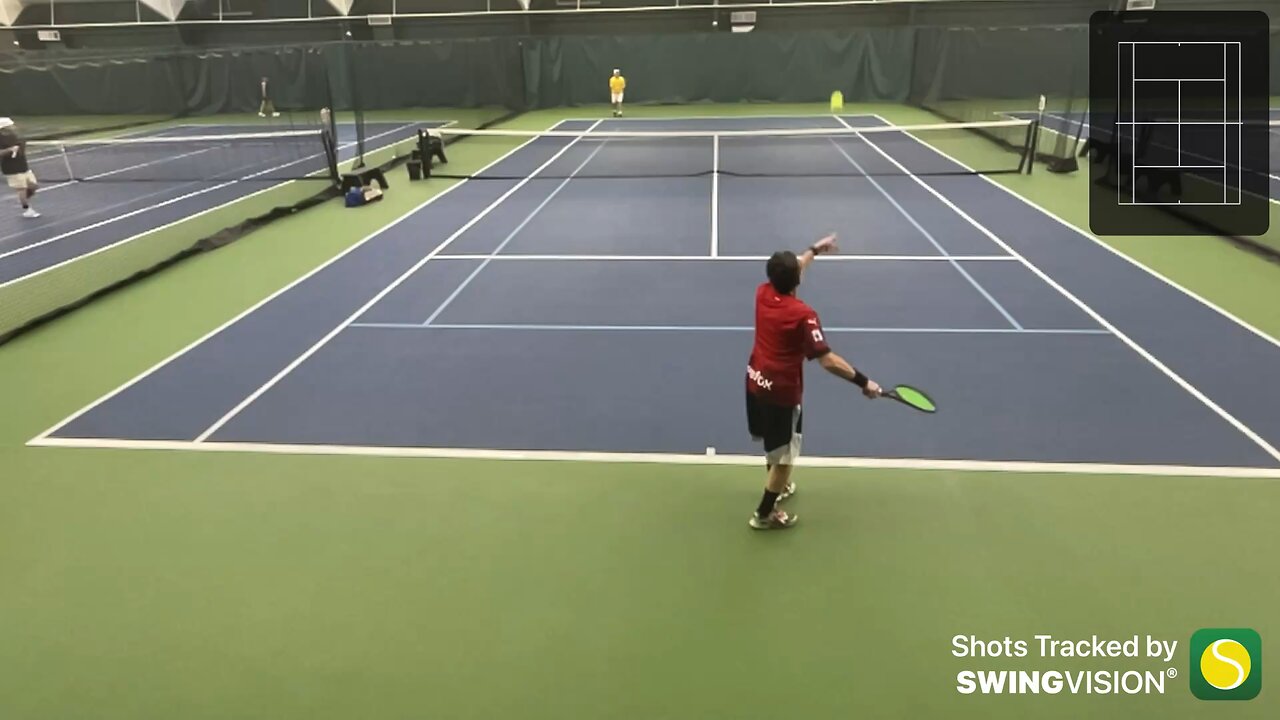 O/1/30/2025 SwingVision Tennis Video Ridgewood Racquet Club EarlyBird Tennis Session