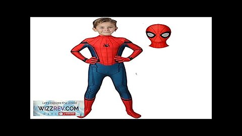 Spiderman Costume for Kids Adult Tobey Maguire Cosplay Bodysuit Superhero Zentai Suit Review