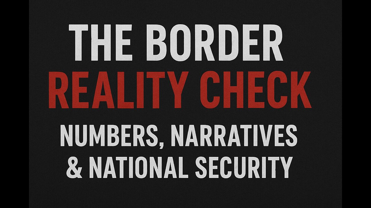 The Raising Cain Show: The Border Reality Check: Numbers, Narratives & National Security