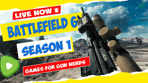 Professional Gun Nerd Plays Battlefield 6