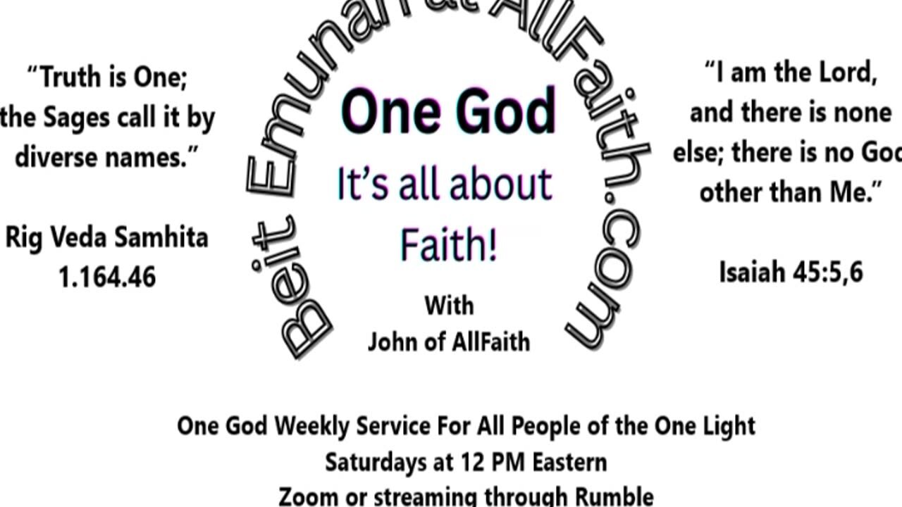 Omnist Worship with AllFaith.com and Beit Emunah