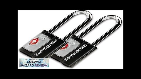 Samsonite Travel Sentry 2-Pack Key Locks Black Review