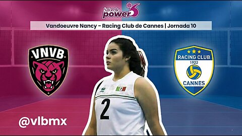 Aime Topete - Vandœuvre Nancy vs Racing Club Cannes - Volleyball