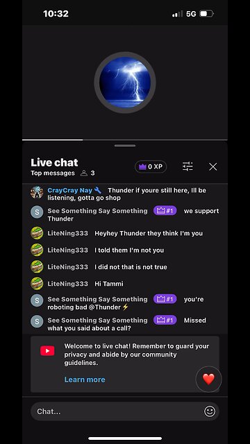 Thunders jealous that flex was on the phone with GLM 🤭