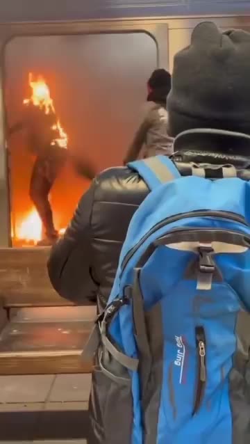 Illegal migrant sets woman on fire while NYPD looks