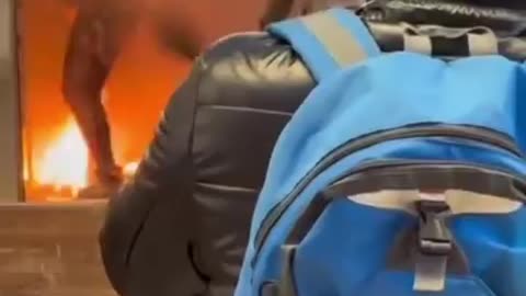Illegal migrant sets woman on fire while NYPD looks