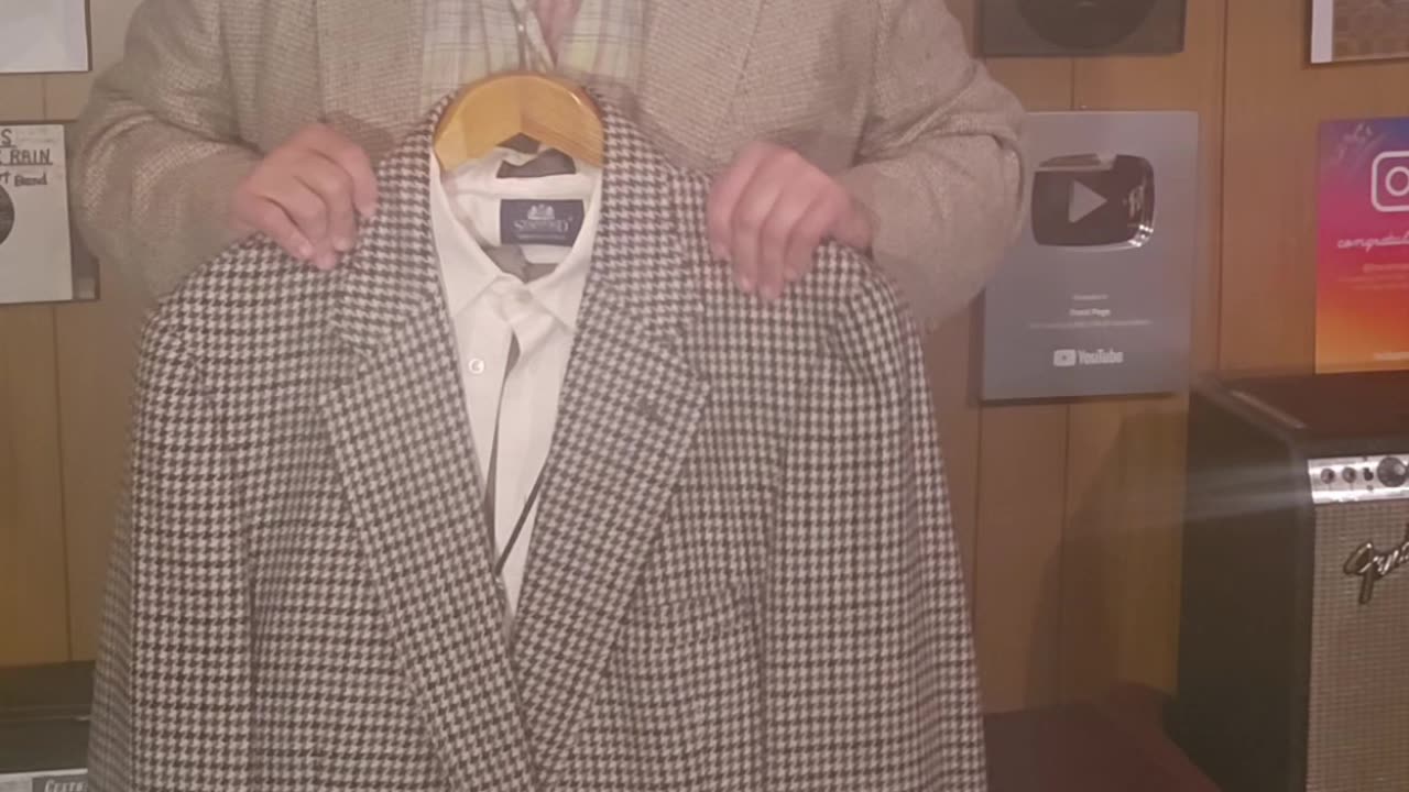 Trent Page's Barrister jacket.