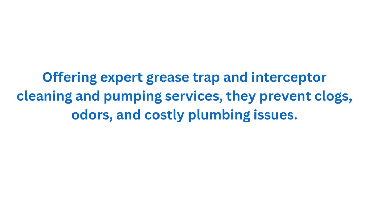 Grease interceptor cleaning