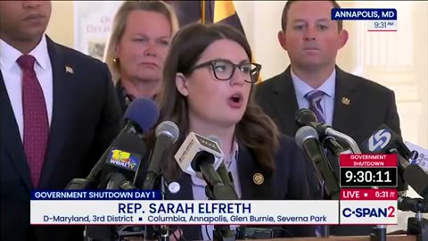 Rep Elfreth "It is deeply offensive that the president is threatening to FIRE workers!