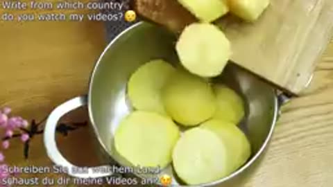 If you have 3 potatoes and 2 eggs, prepare this simple and delicious potato dish