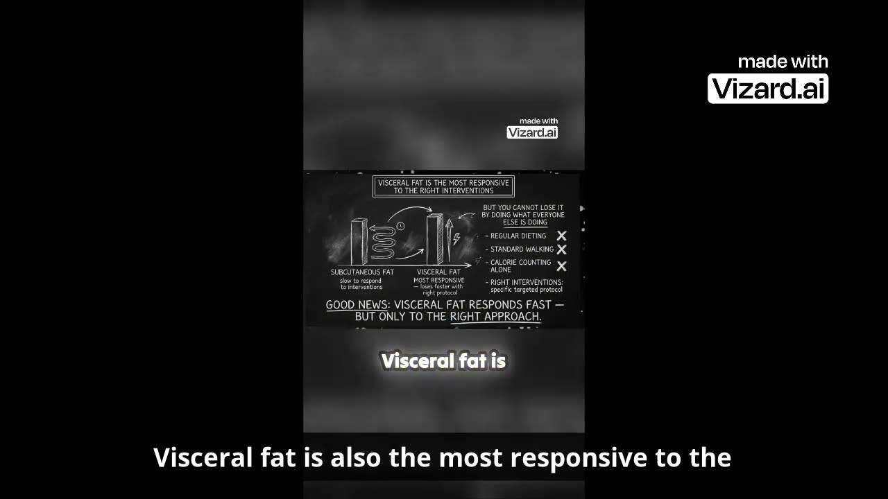 Visceral (belly fat) - The Dangerous Fat