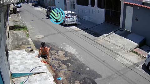 Woman Fell & Hit Her Head While Hosing In Front Of Her House 