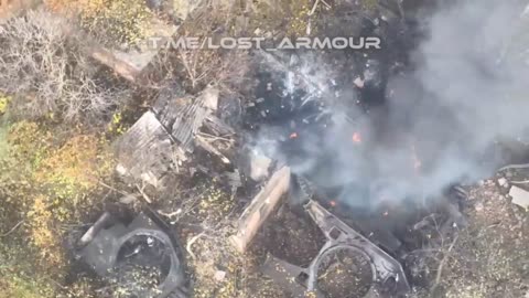 🚧⚔️ Ukraine Russia War | Destroyed Leopard 1A5 Tank in Konstantinovka | RCF