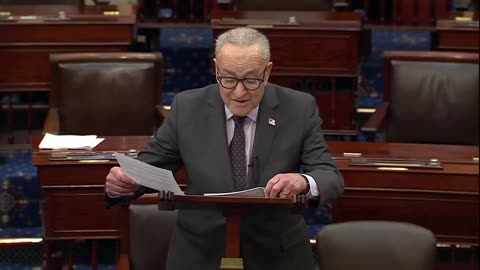 Chuck Schumer Erupts on Senate Floor