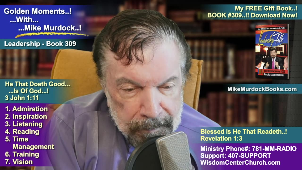 Wed Nov. 5 - Golden Moments With Mike Murdock..!!