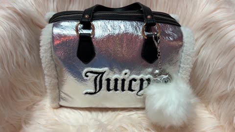 What's in my Silver Juicy Couture Bag & Matching Wallet