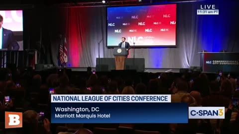 MOMENTS AGO: VP Vance Delivers Remarks at National League of Cities Conference...