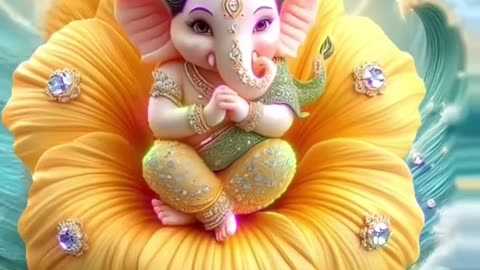 Cute Ganesha Viral Vedio