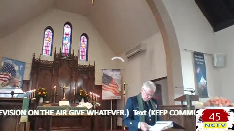 NCTV45 Christ Lutheran Church MATIN SERVICE SUNDAY NOV 16 2025