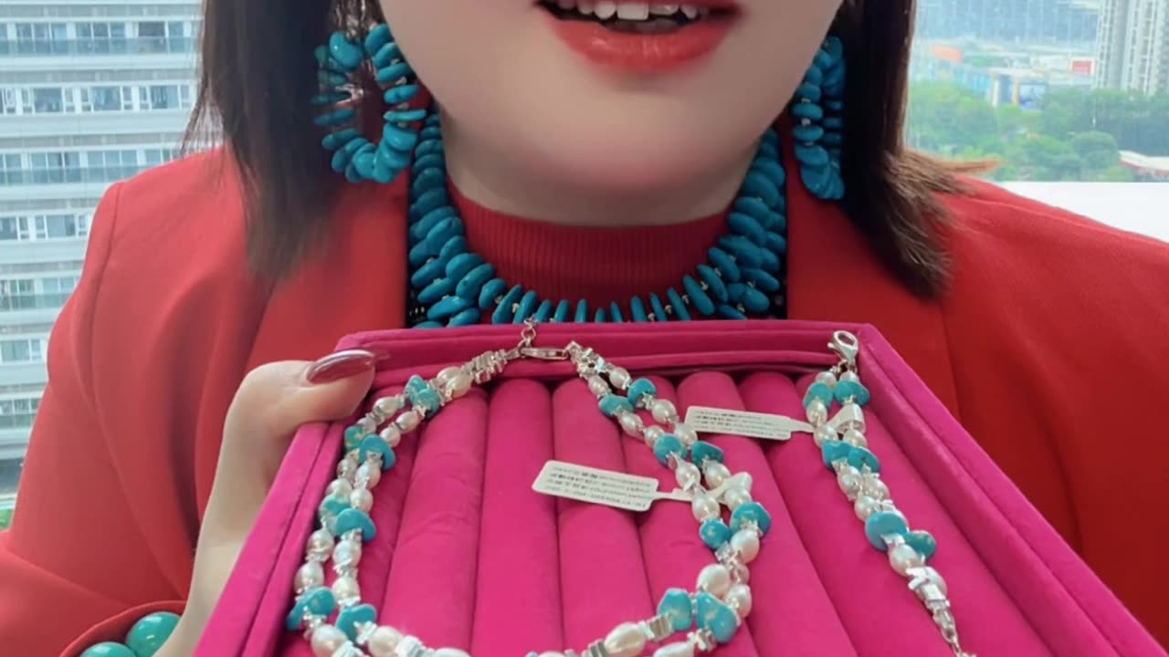 20251017-08 Natural Sterling Turquoise Spacer Beads Layer-Adding Bright