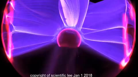 Plasma ball painting