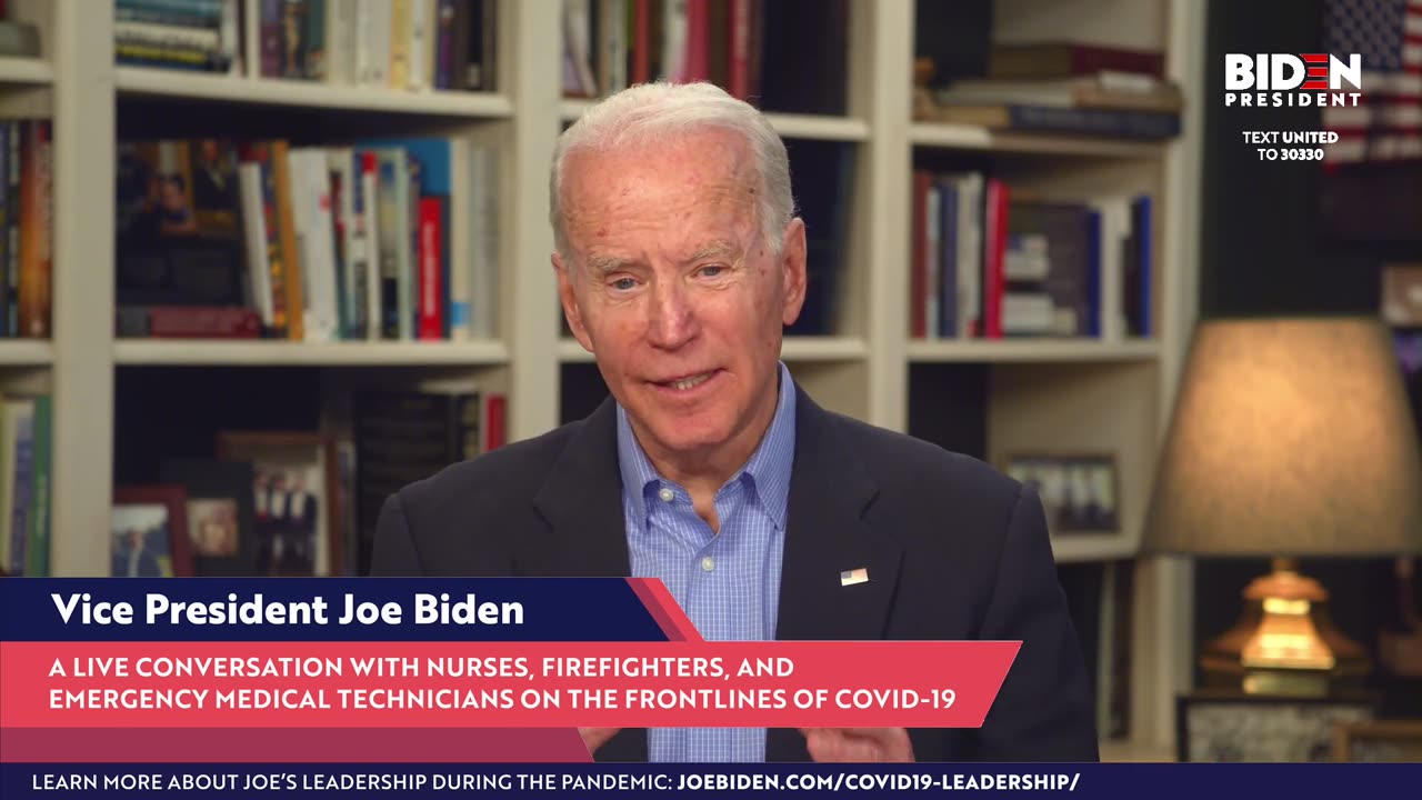 Tune in A Frontlines Round Table With Vice President Biden Joe Biden For President