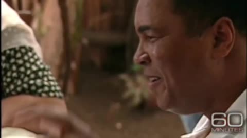 Muhammad Ali plays joke on Ed Bradley #muhammadali #60minutes