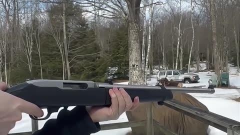 Ruger 10_22 Takedown Model #国外合法拍摄国内请勿模仿 #武器科普 #实弹射击 #男人减速带 #靶场射击