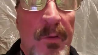John McAfee ~ in his Faraday cage