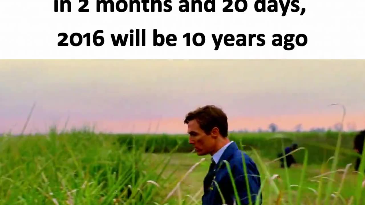 Realizing You're Getting Old