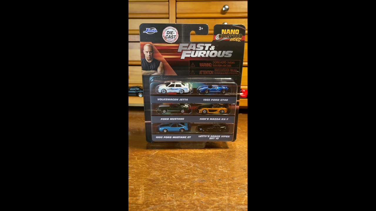 New Jada Fast & Furious Nano Hollywood Rides 2025 #toys #diecast
