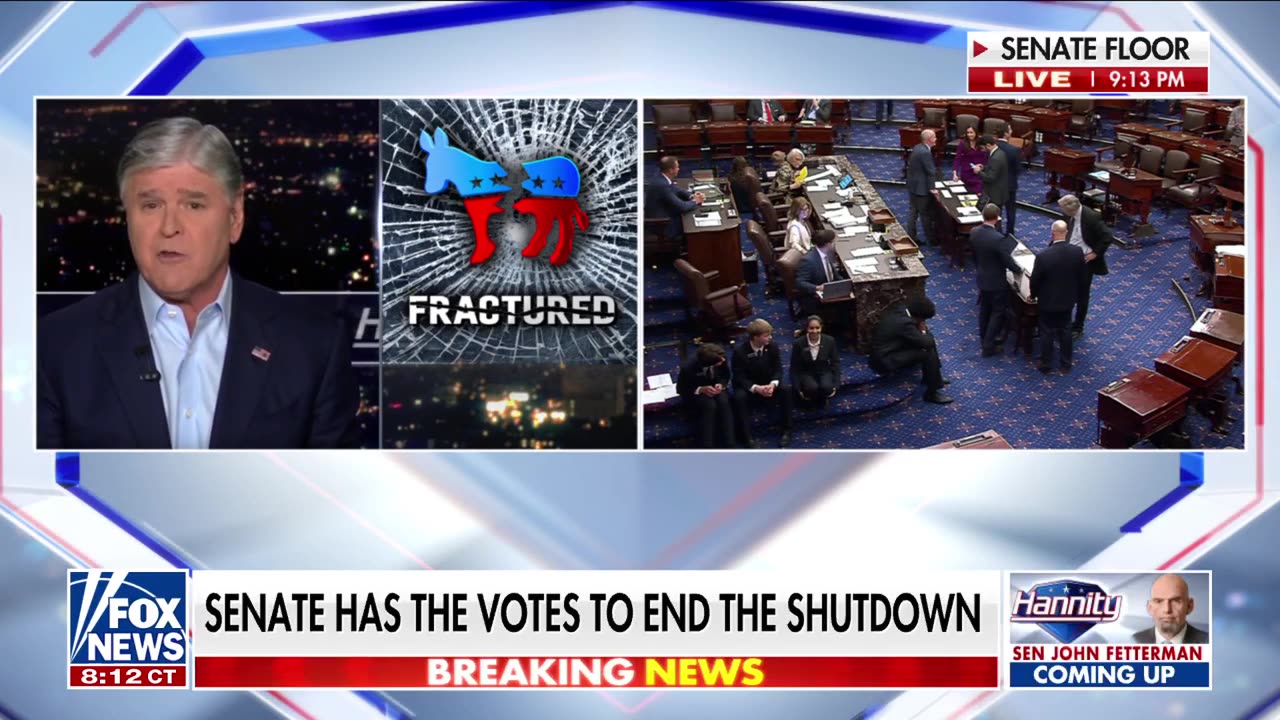 HANNITY MONOLOGUE: This was the 'single most pointless shutdown' in history