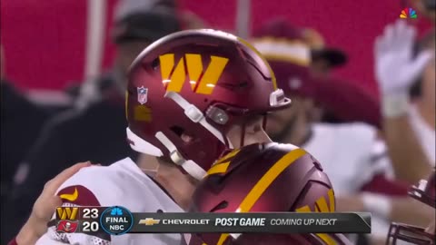 Zane Gonzalez's Clutch Kick Seals Thrilling Commanders vs. Buccaneers Showdown!