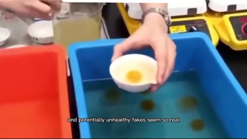 China flooding market with fake eggs since 1990s