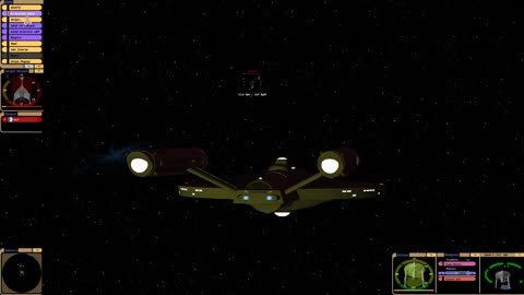 U.S.S. Bonaventure vs. Klingon D-6. TOS Battle